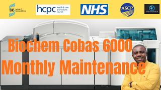 How to Perform the Monthly Maintenance for the Cobas 6000 #Robertbound #biomdeicalscientist #nhsjobs