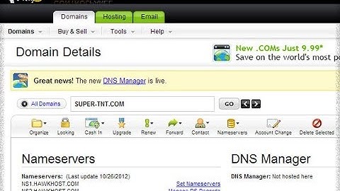How to set Name server in Godaddy Domain Name.