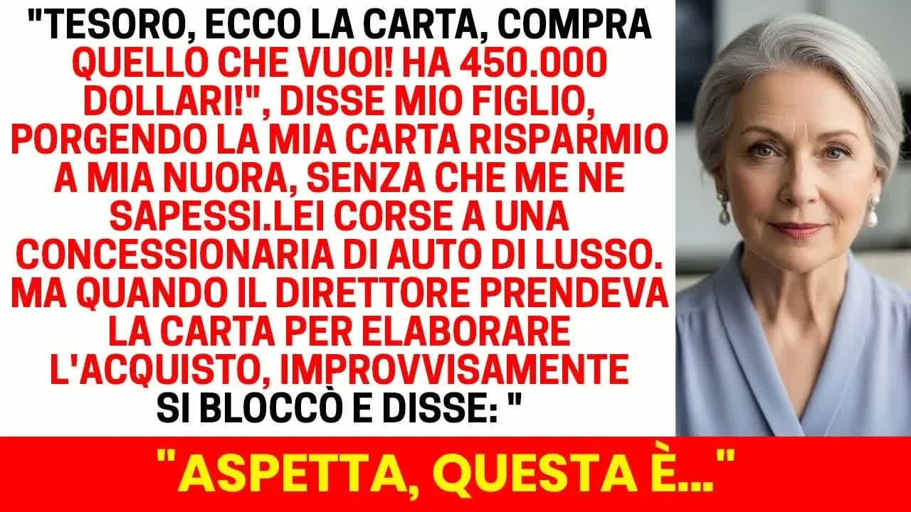 Credeva di essere un principe davanti alla sua ragazza  Ma la carta che ha usato… era la mia
