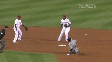 CWS@LAA: Viciedo, Ramirez both safe after an error