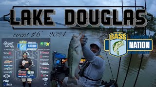 ANOTHER BIG BASS WIN - Lake Douglas TN BASS NATION KAYAK ANGLERS  event #6