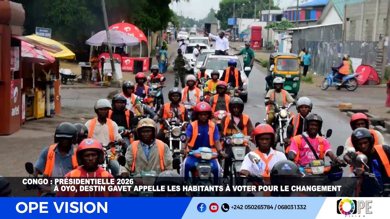 À OYO, DESTIN GAVET APPELLE LES HABITANTS À VOTER POUR LE CHANGEMENT