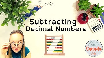 Subtracting Decimal Numbers