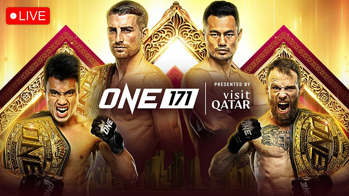 ONE 171: Qatar Live Stream | Fight Companion | Play by Play