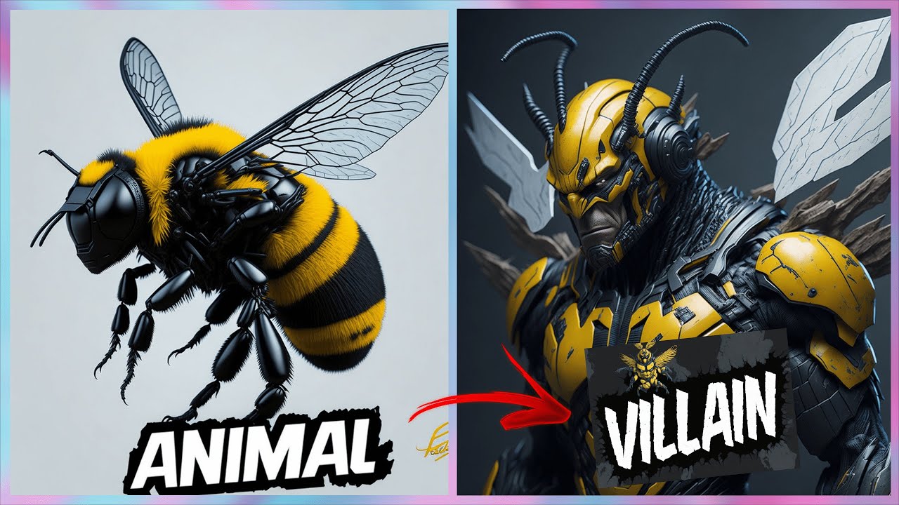 What Would Happen If Your Favorite Animals Turned Into DC And Marvel ...