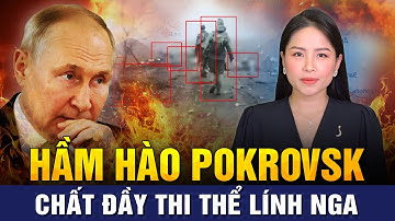 Đợt Tấn Công Lớn Thất Bại, Hào Chống Tăng Pokrovsk Chất Đầy S.Á.C Lính Nga Dưới Cơn Mưa UAV Ukraine