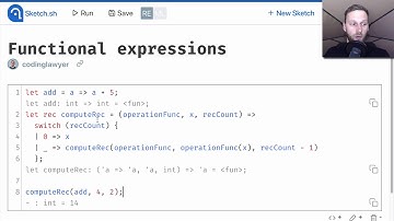 Learn ReasonML | 04-Higher-order functions | 02-First class functions
