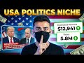 Monetize in 7 Days with AI Politics News Niche (2025 Full Guide) || YouTube Automation Course