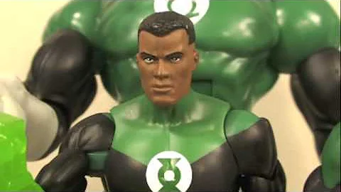 DC Universe Classics Green Lantern John Stewart Wave 11 Kilowog Figure Toy Review