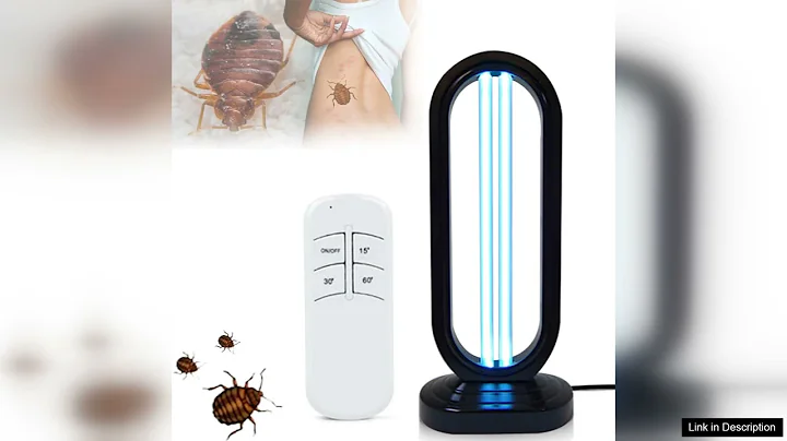 Lumivyx Haloclean UV Bed Bugs 3 Timer Settings Remote Control Lamp Lightweight Review