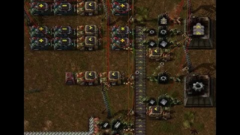 Factorio: Single Belt Layout Prototype