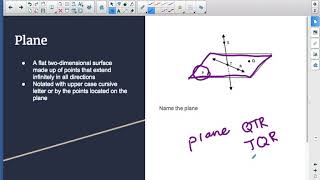 Building Blocks: Points, Lines and Planes