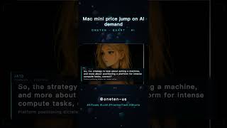 ONETEN HF | Mac mini price jump on AI demand #Shorts