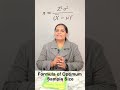 Formula of Optimum Sample Size | General Economics | #statistics, Research,