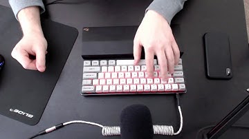 Type Sound: GMMK Compact w/Drop + Matt3o MT3 /dev/tty caps + Kailh Box Navy Thick Click switches