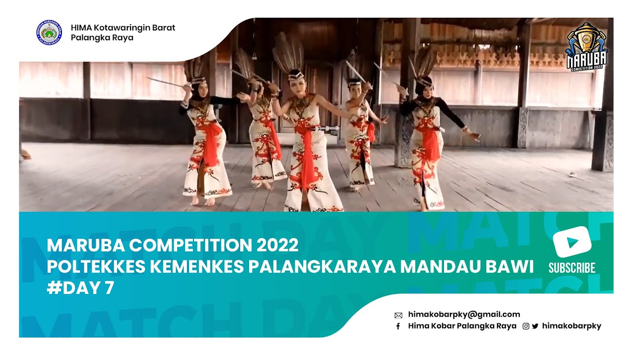 MARUBA COMPETITION 2022 | Tari Tradisional | POLTEKKES KEMENKES PALANGKARAYA - MANDAU BAWI