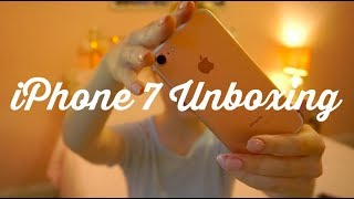 iphone 7 unboxing ✨📱