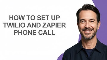 How to Set Up Twilio and Zapier Phone Call - KevinHowTo