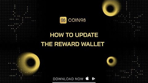 How to update the reward wallet