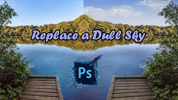 Replace the Sky in Photoshop easy tutorial.