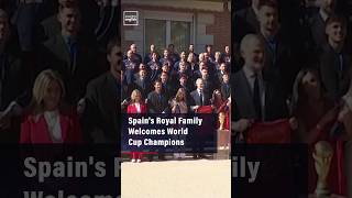Spain's Royal Family Welcomes World Cup Champions