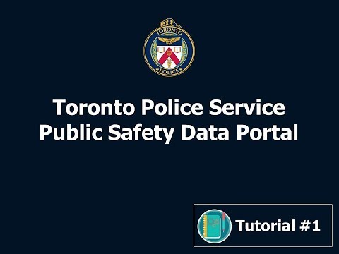 TPS - Public Safety Data Portal - Tutorial #1