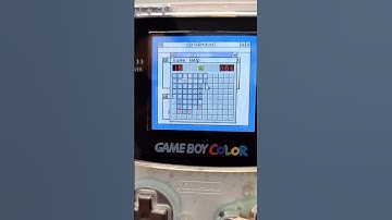 Windows Running on Game Boy #minesweeper