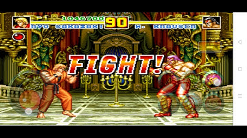 Fatal Fury Special Ryo vs Krauser (Final Stage)