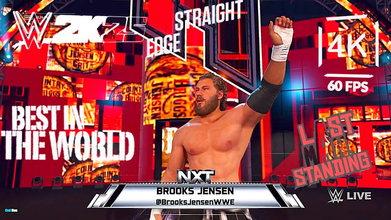 Wwe 2K25 Cm Punk vs 👆| Last Man Standing | Wwe Championship | 4k60Fps | ⭐⭐⭐