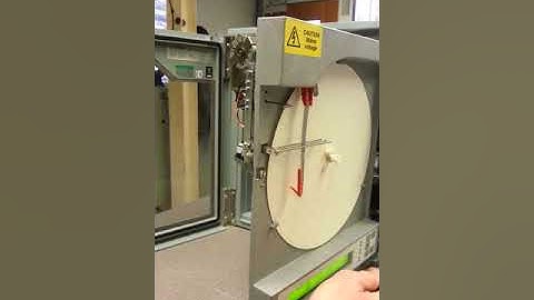 Demonstration for the pen lifter in Sentinel Chart Recorder