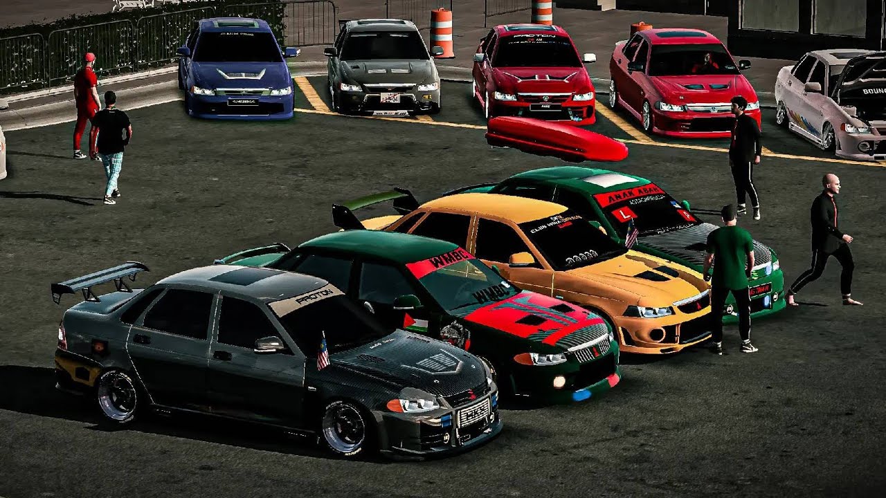 DRAG RACE CAR PARKING MULTIPLAYER LIVE🔴