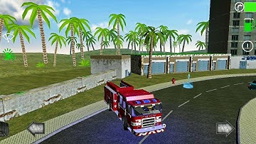 Fire Engine Simulator #3 - Simulator Mobil Pemadam Kebakaran | Gameplay