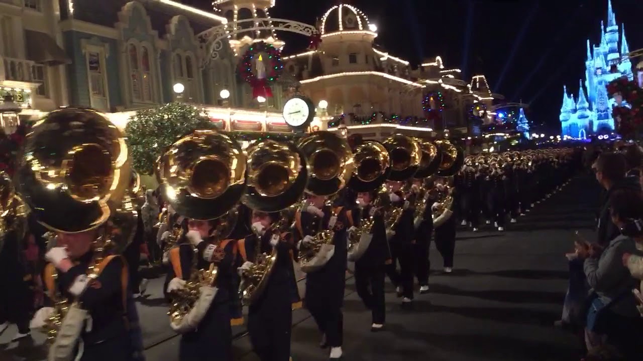 Notre Dame Marching Band at Magic Kingdom YouTube