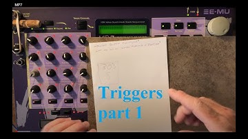 Emu MP7 Command Station- TRIGGER buttons exploration part 1