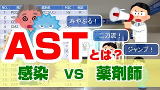 チーム医療AST（抗菌薬適正使用支援チーム）は感染との闘い！　大不評動画を供養！
