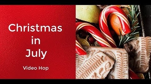 Light Up Magic Slider Card - Christmas in July Video Hop!