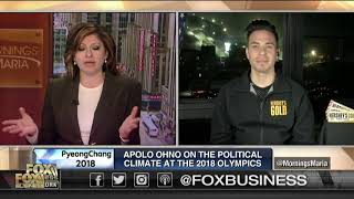 Apolo Ohno live in Pyeongchang, South Korea for 2018 Winter Olympics