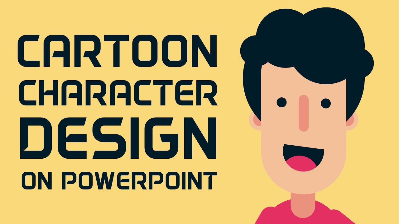 How to Design Cartoon  Character  in PowerPoint YouTube