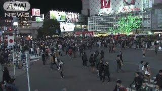 “年越しホコ天”に対テロ部隊　渋谷、最大規模警備(16/12/31)