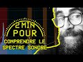 2 min pour comprendre le spectre sonore 