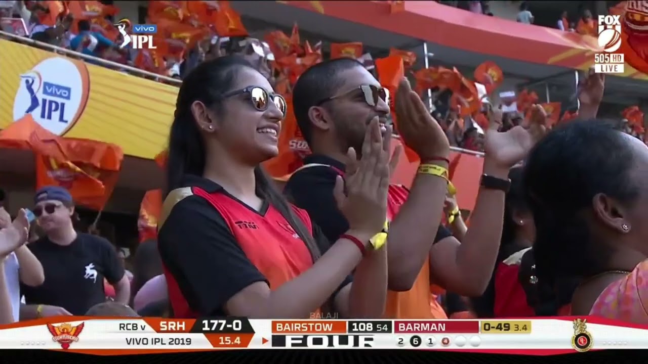 David Warner 100*(55) vs RCB 2019 