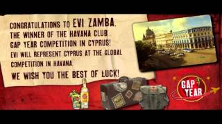 Havana Club Gap Year - Cyprus Winner