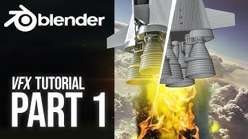 Blender 2.9 Rocket Bunker VFX Beginner Tutorial - Part 1