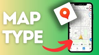 How to select map type on Yandex Maps?