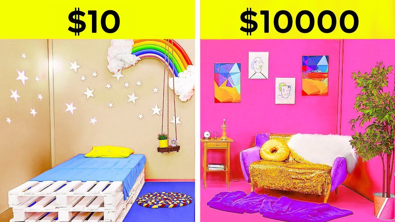 Преображение комнаты мечты! 🤩 Потрясающие идеи: элитный и доступный декор от 123 GO! Infinity