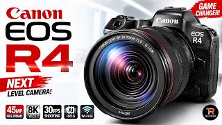 Canon EOS R4 LEAKS: 80MP Stacked Sensor &amp; 8K/60p RAW Confirmed!