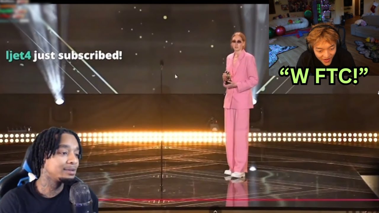 Реакция Джейсона на речь FlightReacts после победы на премии Streamer Awards!