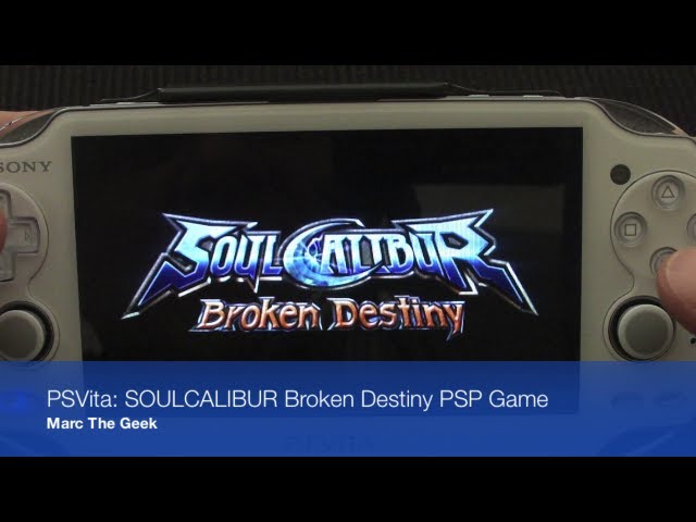 Jogo SoulCalibur: Broken Destiny - PSP - MeuGameUsado