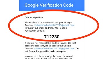 What is Google Verification Code