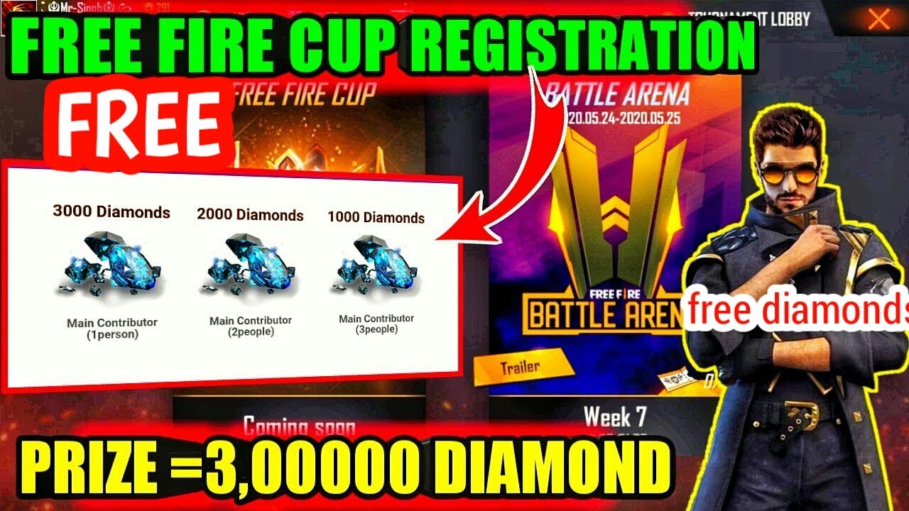 Free fire cup registration 2020// how to play free fire ...